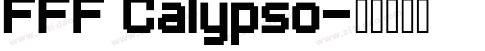 FFF Calypso字体转换